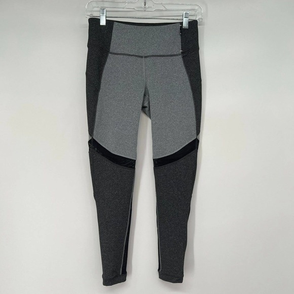 Calia by Carrie Underwood Legging Womens Sz S Gray Black Wide Waistband Athletic - Picture 1 of 9